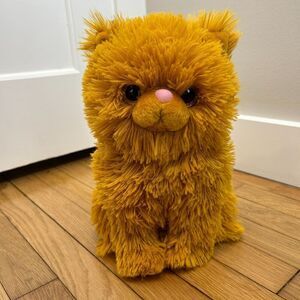 Harry Potter Wizarding World Crookshanks Hermione Cat Plush Gold Fluffy